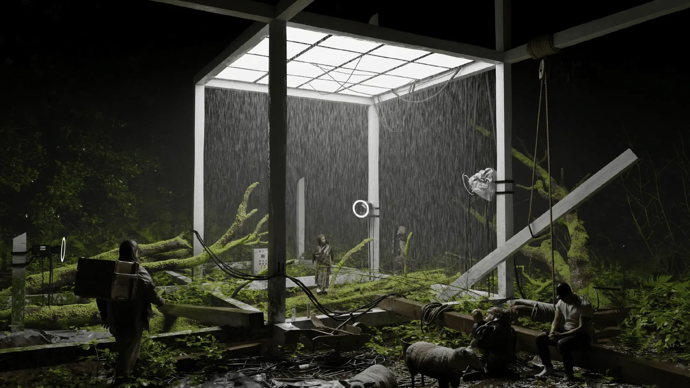 Fabien Giraud, Anne Stenne, Grégory Chatonsky, Ida Soulard, Anna Lena Vaney, Nathalie Viot, Jules Rimbaud et Pierre Huyghe - Le Féral 2024-2034