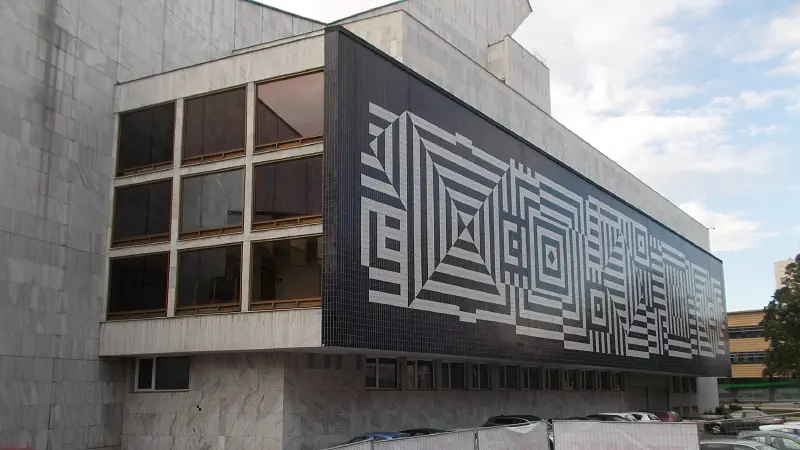 Victor Vasarely - Nemzeti Szinhaz de Győr