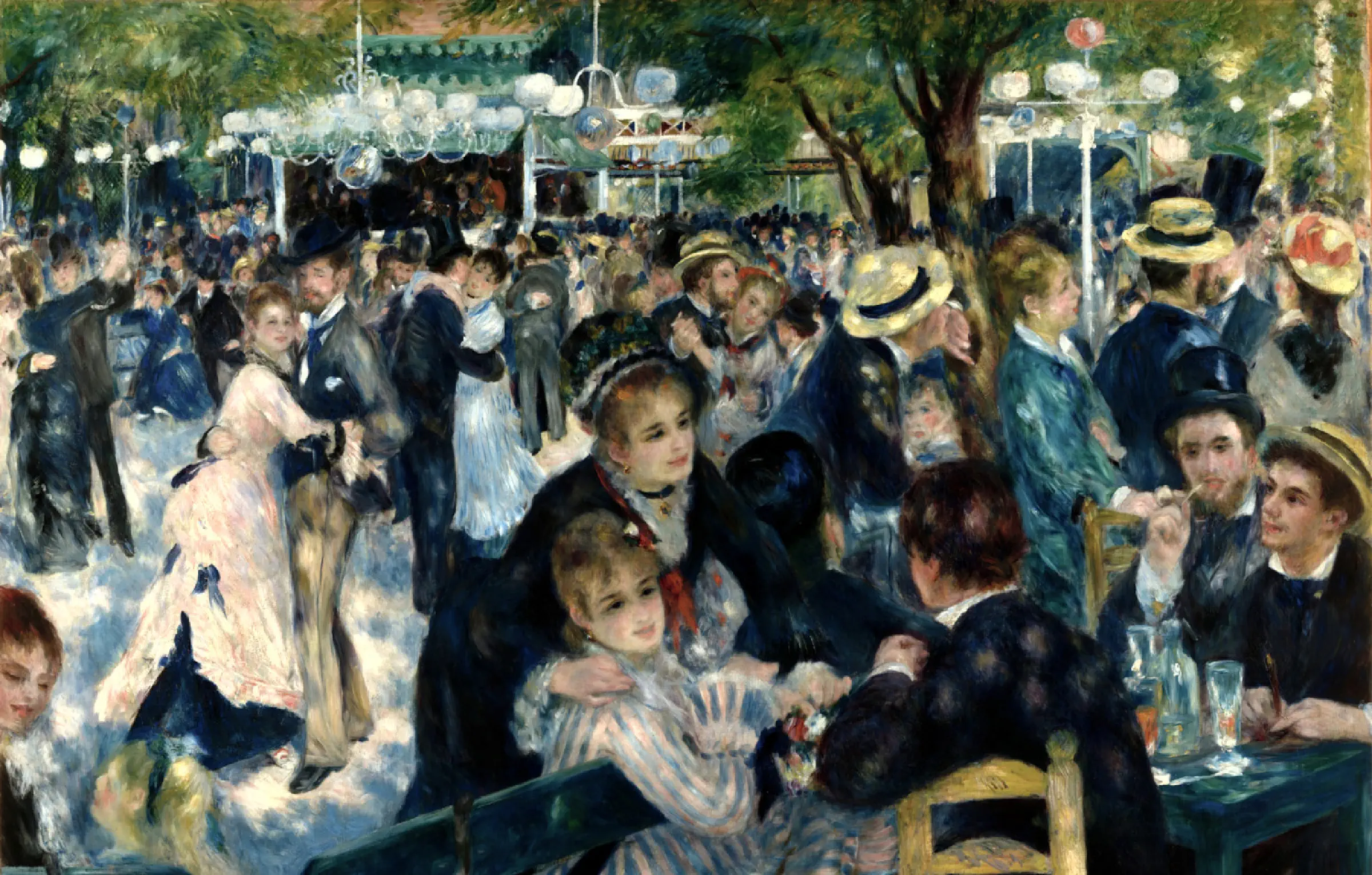 Pierre-Auguste Renoir - Bal du moulin de la Galette